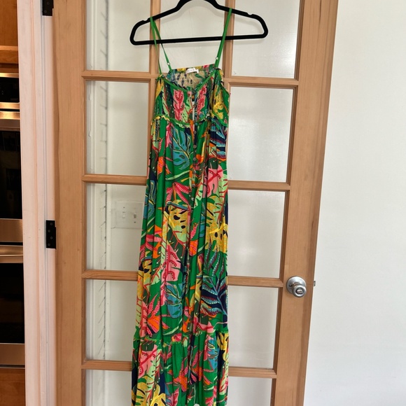 Karlie Maxi Button Front Dress Size Small - Picture 2 of 2